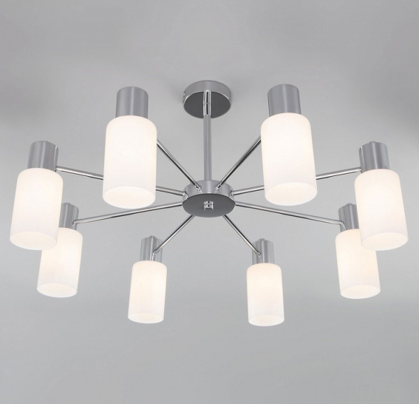 Люстра на штанге Eurosvet Vegga 70160/8 хром