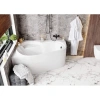 Акриловая ванна 147x100 см L Vagnerplast Selena VPBA141SEL3LE-04