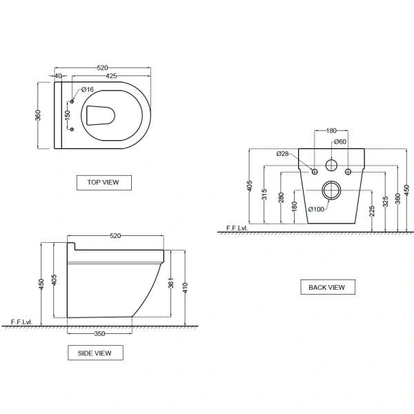 Унитаз подвесной Jaquar Solo SLS-WHT-6953BIUFSM безободковый, с сиденьем микролифт, белый