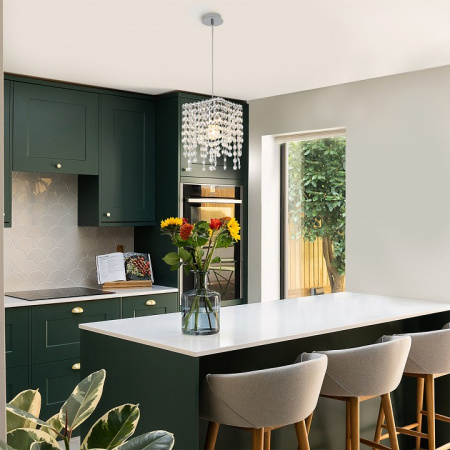 Подвесная люстра Escada EXQUISITE 2107/1S Chrome