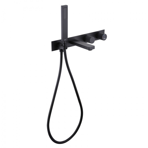 Смеситель для ванны Abber Rund AF8730B черный