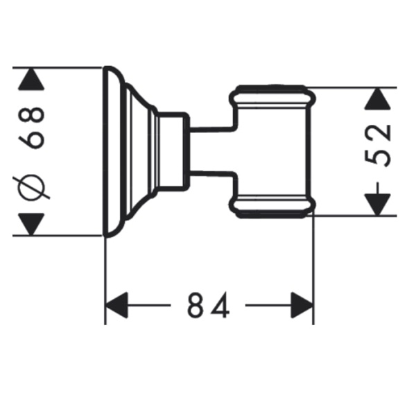 Держатель для душа Axor Montreux 16325000