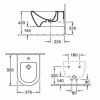 Биде подвесное Villeroy&Boch Subway 2.0 540000R1