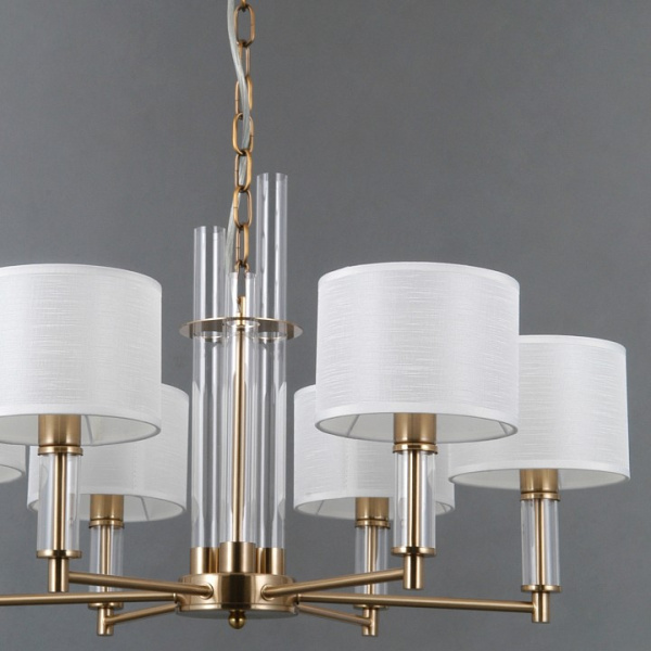 Подвесная люстра ILLUMICO GENOA IL0755-6PSQ-25 BRASS GENOA