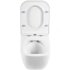 Унитаз подвесной BelBagno Alpina BB10100CHR безободковый, белый