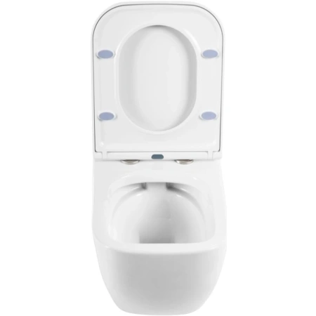 Унитаз подвесной BelBagno Alpina BB10100CHR безободковый, белый