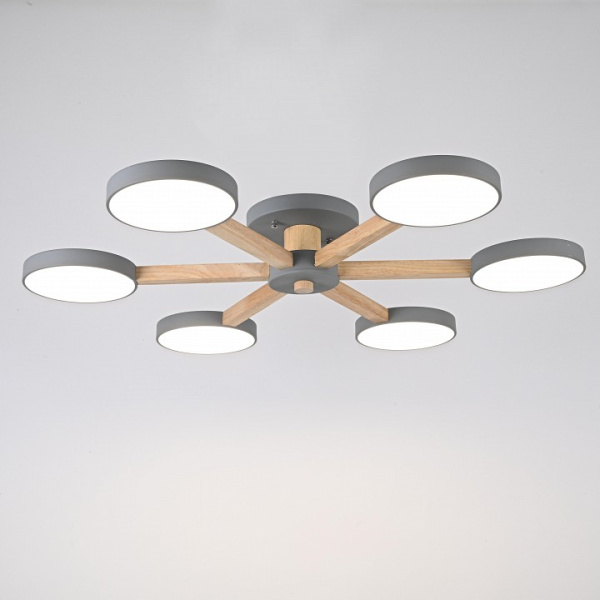 Люстра на штанге Imperiumloft TURNA Gray TURNA01