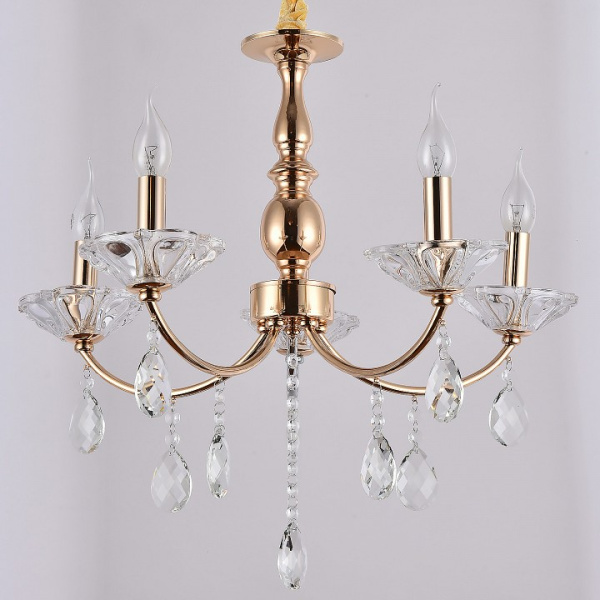 Подвесная люстра ILLUMICO IL1242-5PPA-29 GD