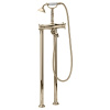 Смеситель для ванны Huber Victorian VTT390102A сталь