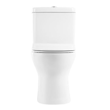 Унитаз-компакт безободковый с сиденьем BelBagno STEAM BB130CPR/SC