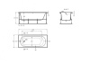 Акриловая ванна Roca Gava 160x70 ZRU9307847 белая
