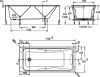 Акриловая ванна Jacob Delafon ODEON UP 170x75 E60491RU-00