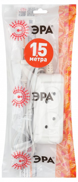 Удлинитель Эра  UX-2-1,5m