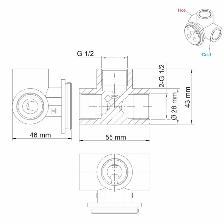 Смеситель для раковины WasserKRAFT Wern A42583 никель