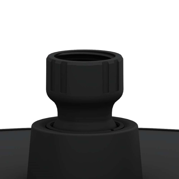 Верхний душ Damixa Jupiter 977050300 черный матовый