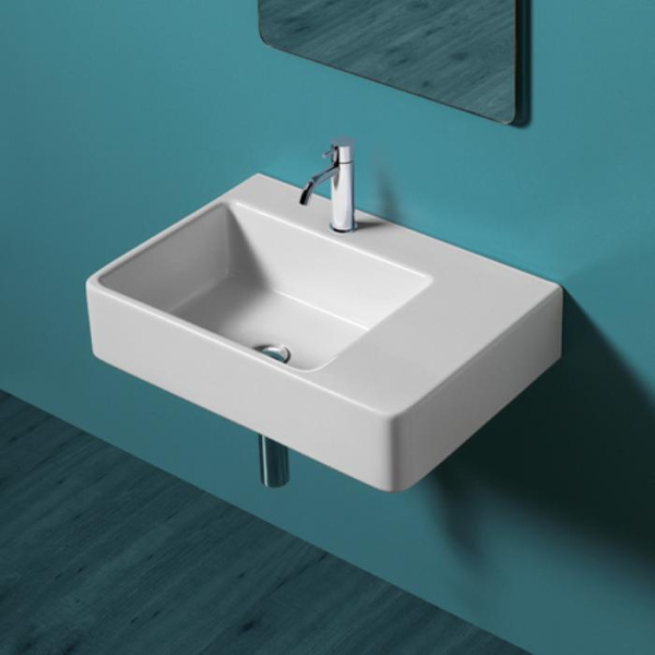 Раковина Simas Top E Lavabi D'Arredo 65 QU65S*1 bi левая