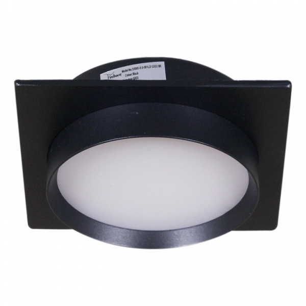 Встраиваемый светильник Reluce Technical 53005 53005-9.0-001LD GX53 BK