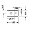 Раковина Duravit D-Neo 40 0739400041