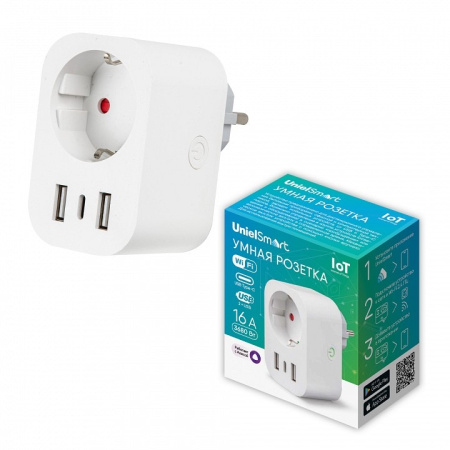Розетка умная Uniel USH UL-00011389