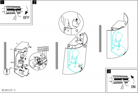 Накладной светильник Eglo Grafik 84028