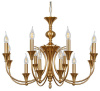 Подвесная люстра Arte Lamp Collinetta A4094LM-12PB