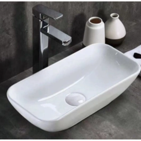 Раковина-чаша CeramaLux 9122-1 45x23 см, накладная, белый