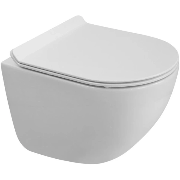 Унитаз подвесной BelBagno Amanda BB051CH-TOR-FC безободковый, торнадо, белый