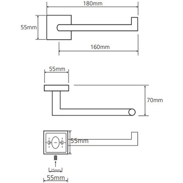 Держатель бумаги Bemeta Beta 132212032