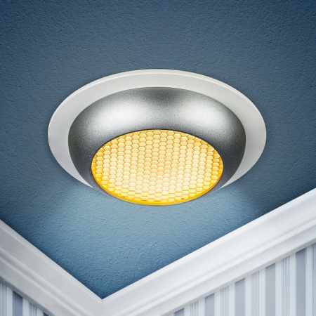 Встраиваемый светильник Эра KL111 WH/SL