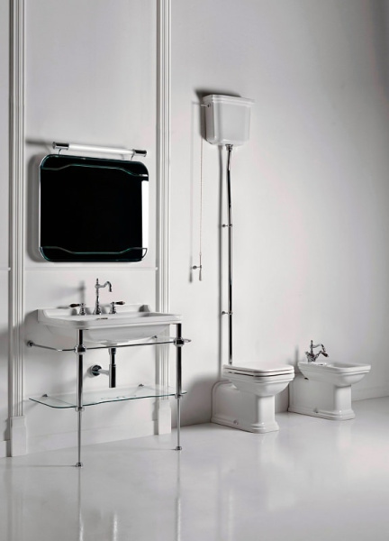 Раковина KERASAN Waldorf 80 4141K1bi/cr*3