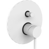 Комплект смесителей Paffoni Light KITLIG015BO006 белый матовый