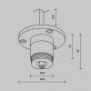 Токопровод концевой Maytoni CA022BO-P-B