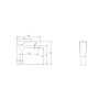 Смеситель для раковины Villeroy&Boch Architectura Square TVW12500100076 золото