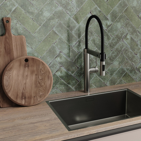 Смеситель для кухни WasserKRAFT A8827 никель