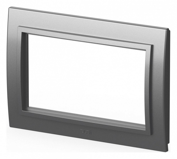 Рамка для двойной розетки Elbi Eleсtriс Zena 608-011000-907
