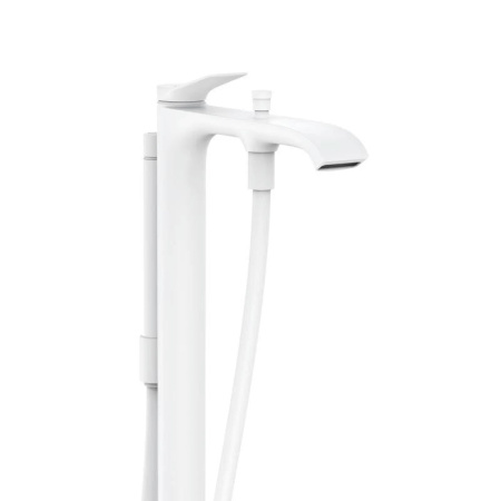 Напольный смеситель для ванны hansgrohe Vivenis 75445700 матовый белый