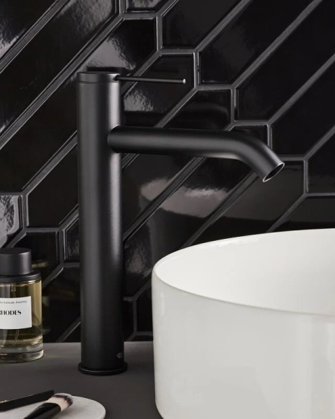 Смеситель для раковины Jacob Delafon Grands Boulevards E77959-4AND-BL черный матовый