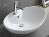 Раковина-чаша CeramaLux 7025 66,5x44 см, накладная, белый