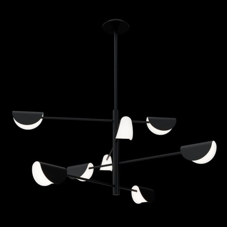Люстра на штанге Maytoni Моллис MOD126PL-08B