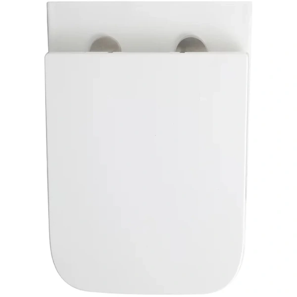 Унитаз подвесной Veconi Pulo VPU-51T безободковый, торнадо, с сиденьем микролифт, белый