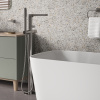 Смеситель для ванны WasserKRAFT Tauber 6421 сталь
