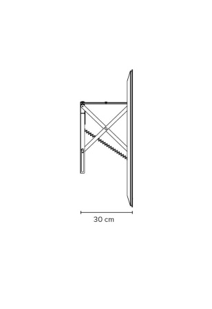 Зеркало Bagno Piu Fit 60X60 белое