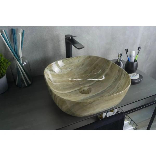Раковина 42,5x42,5 см GID Stone Edition Mnc543