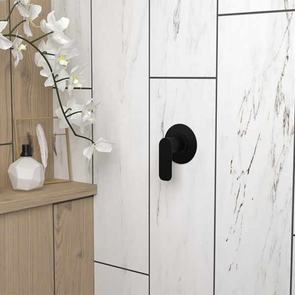 Смеситель для душа Paini Nove 09YO690 черный матовый