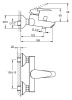 Комплект смесителей Vitra Dynamic S A49152EXP