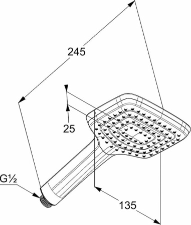 Душевой комплект 7 в 1 Kludi Pure Style 406300575