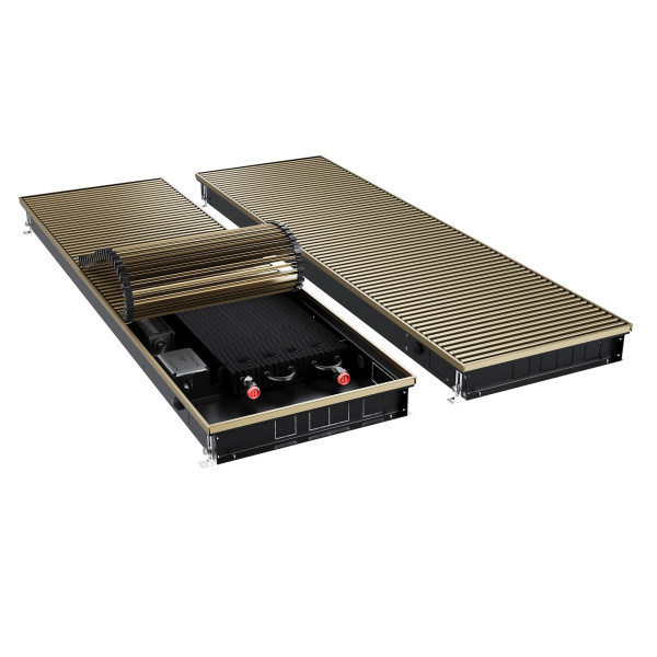 Конвектор внутрипольный Royal Thermo ATRIUM TURBO-80/400/1500-DG-U-AU