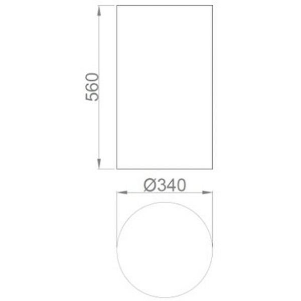 Ведро для мусора Nofer 14071.50.SC.S матовая нержавеющая сталь