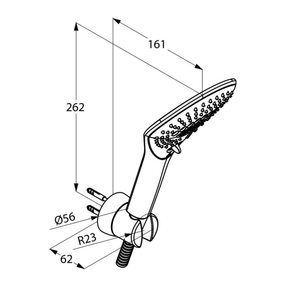 Душевой гарнитур Kludi Fizz 6775091-00