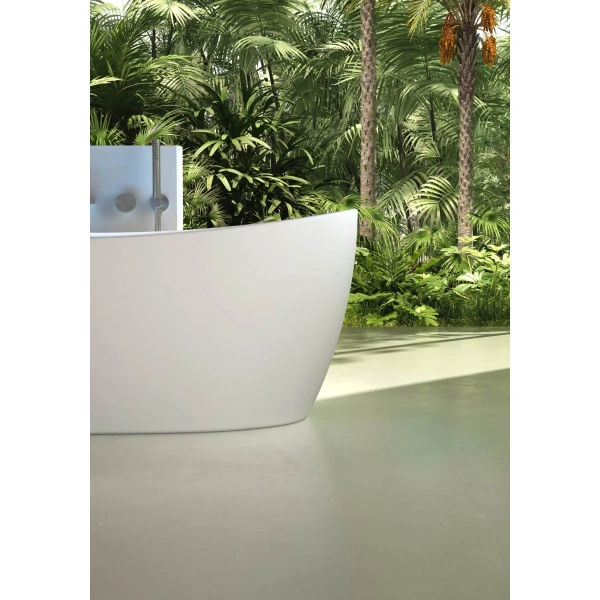 Ванна из литьевого мрамора Vincea Solid Surface VBT-6S03MW 170x80 см, отдельностоящая, белый матовый